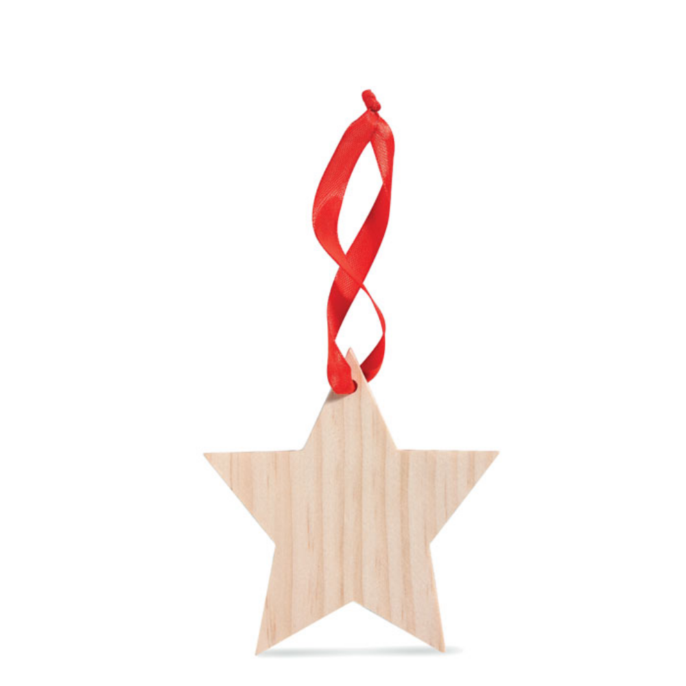 Décoration de sapin de Noël personnalisée (Étoile) - Annika