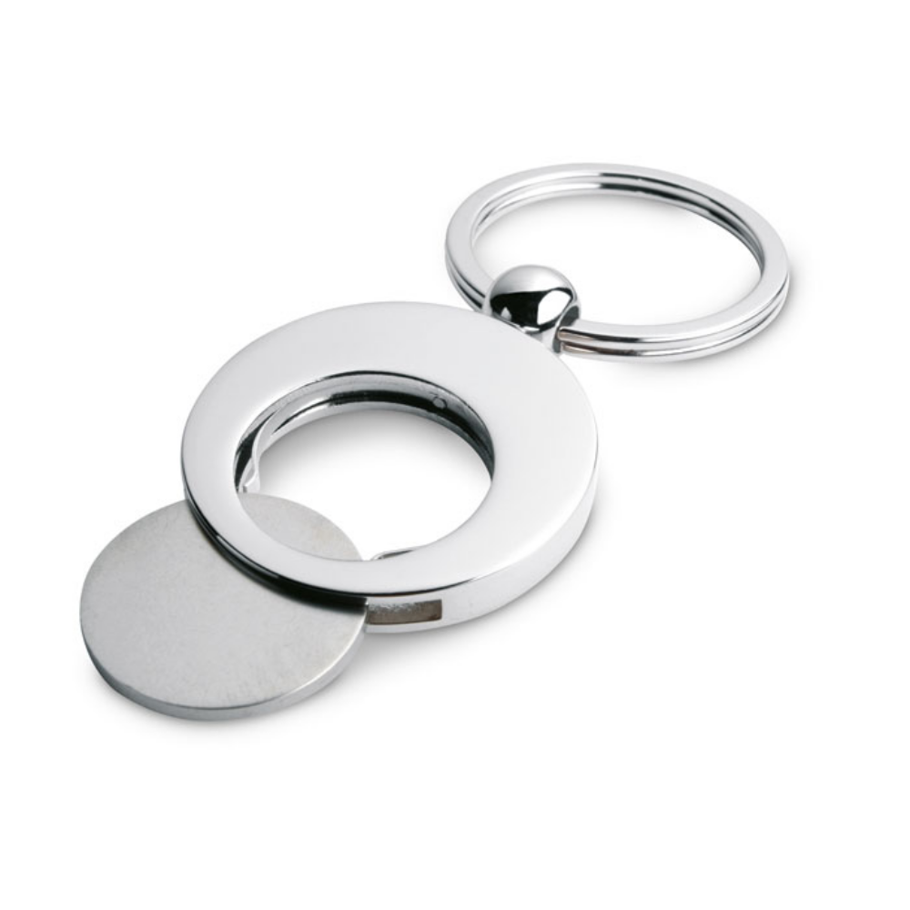 Metal Key Ring with Trolley Token - Halewood