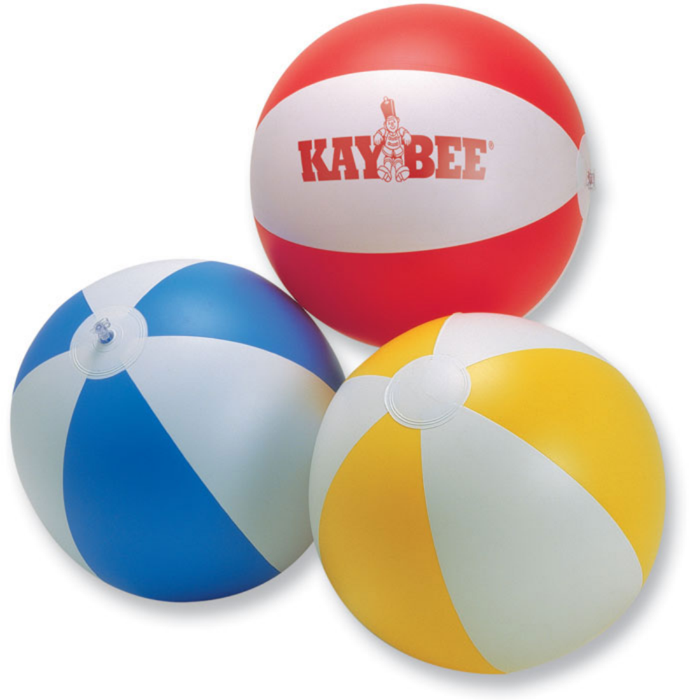 Pallone da spiaggia gonfiabile a strisce - Offanengo