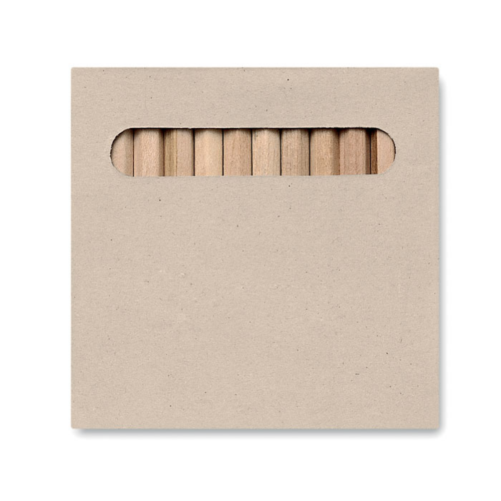 Coloured Pencil Set in Natural Carton Box - Ickham