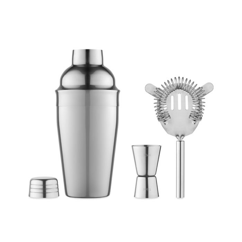 Stainless Steel Cocktail Mixing Set - Oban