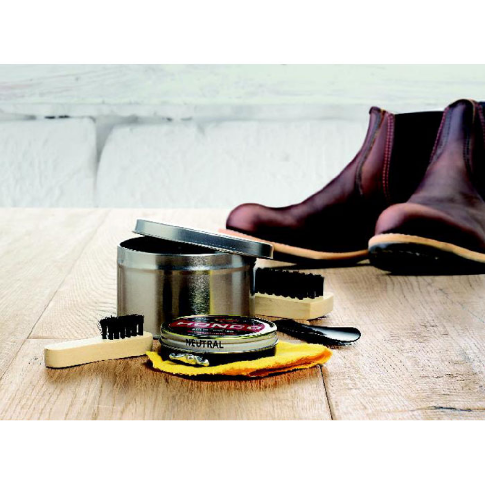 5-Piece Shoe Polish Kit in Tin Gift Box - Whitstable