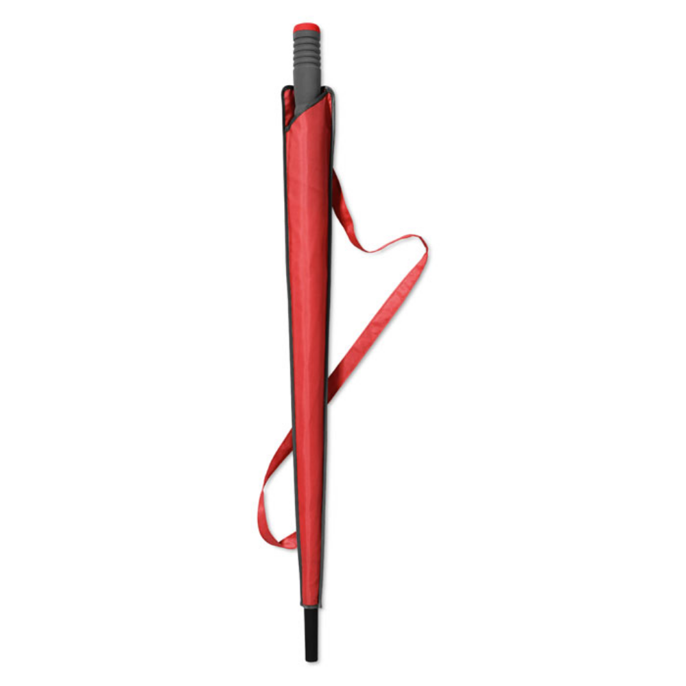 Paraguas de poliéster de apertura automática de 23 pulgadas con eje de metal y mango de EVA - Épila