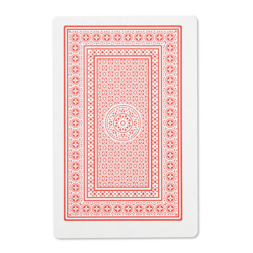 Carte da gioco in classica scatola di latta color argento - Bornasco
