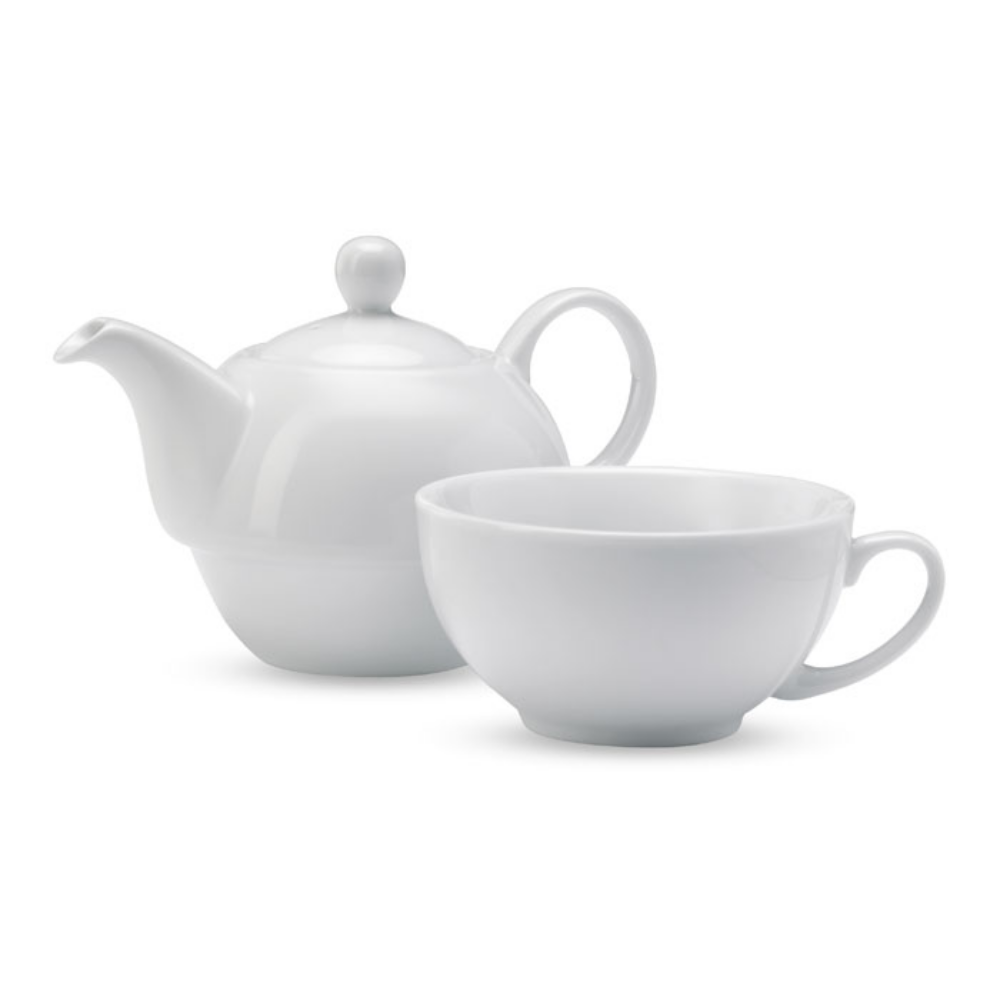 Ceramic Teapot and Cup Set - Dodington