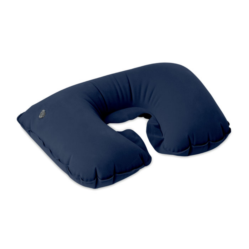 Inflatable Travel Pillow in Velvet Pouch - Fazakerley