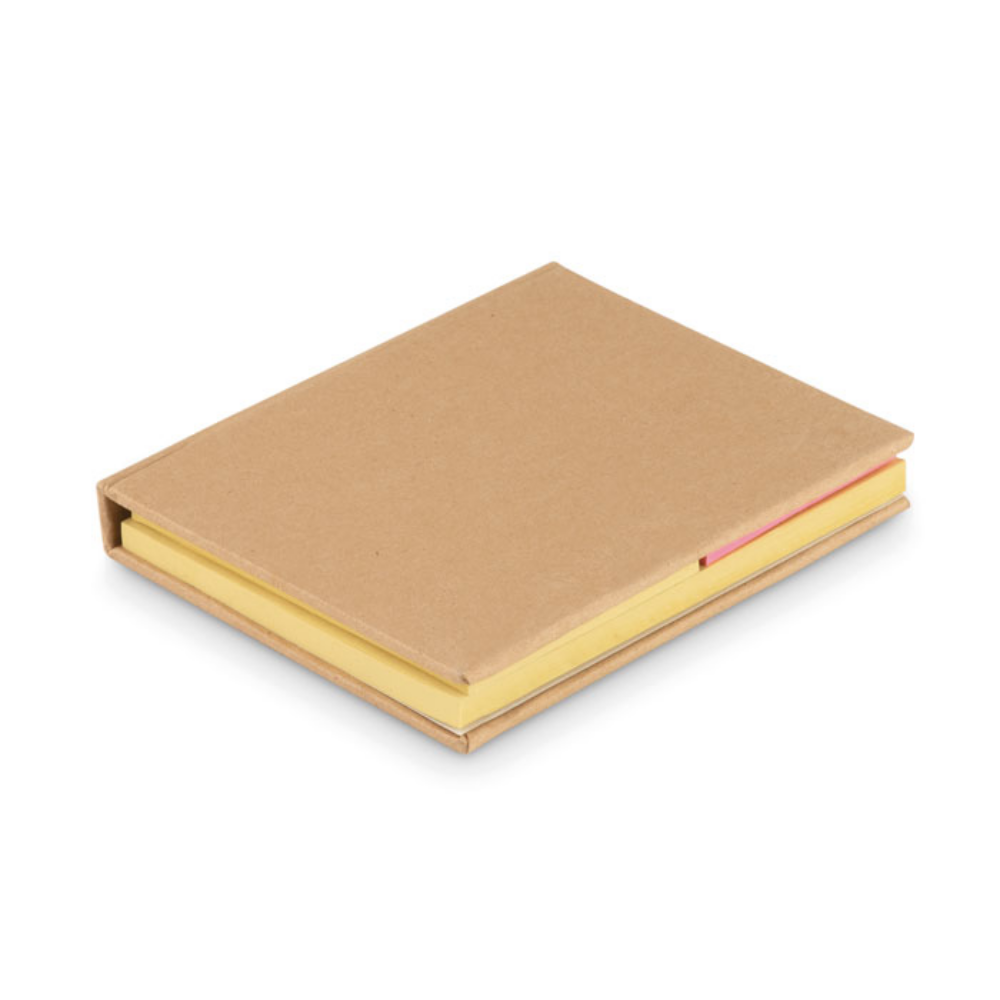 Recyceltes Karton-Cover Sticky Note Memo-Block-Set - Bützow 