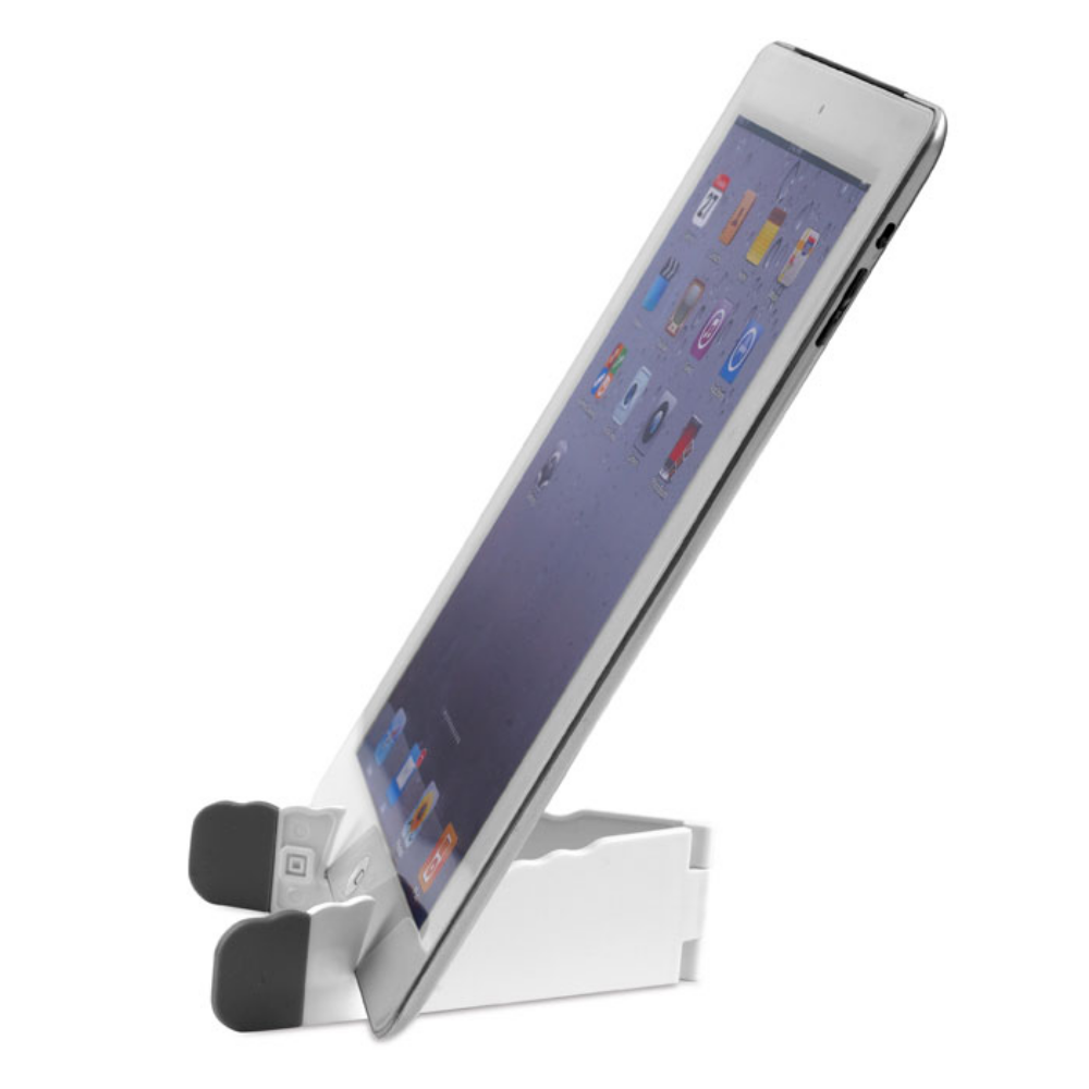 Supporto pieghevole per tablet grafico e smartphone con punta in silicone ABS - Idro