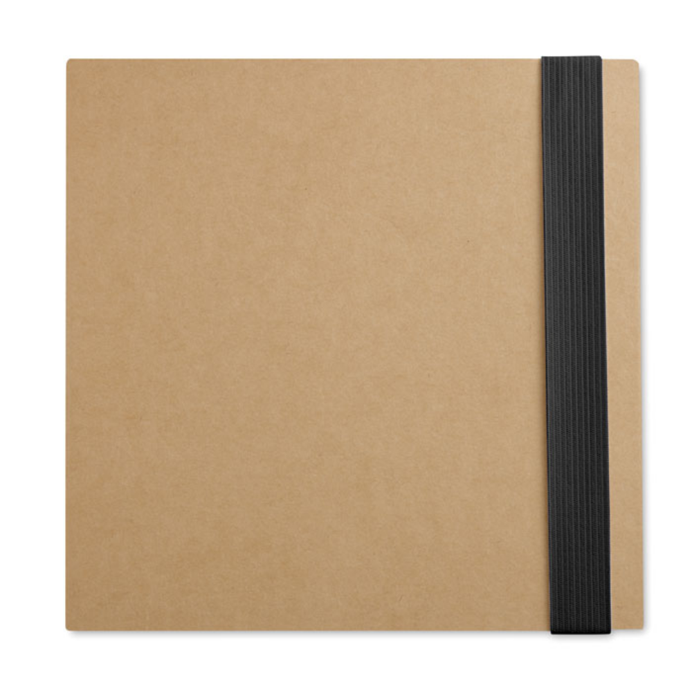 Recycled Carton Cover Notebook with Sticky Notes and Pen - Braemar