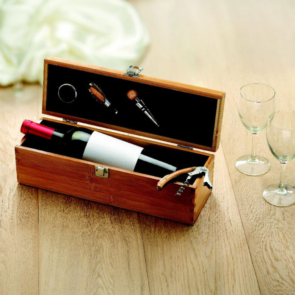 Bamboo Wine Gift Set - Stoke-by-Nayland - Zouche