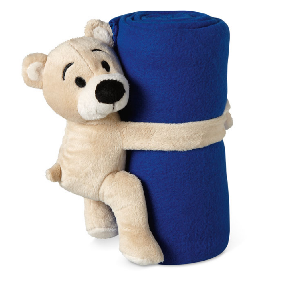 Manta de vellón de oso de peluche para niños - Cabezarados