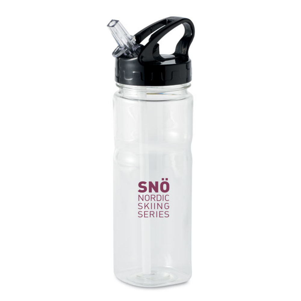 A 500 ml drinking bottle that is BPA-free and leakproof, with a foldable mouthpiece. - Ramsbottom