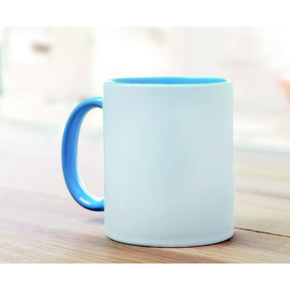 Sublimation Ceramic Mug with Coloured Handle - Balmoral