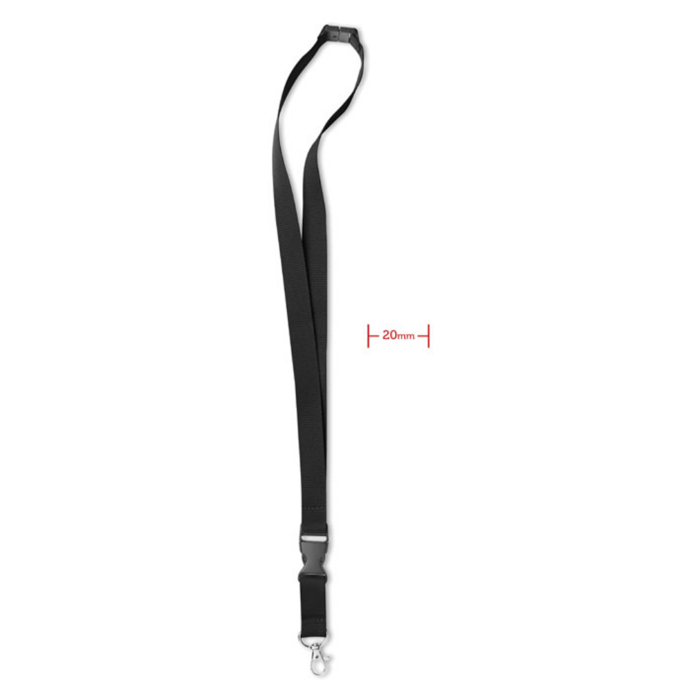 Detachable Safety Lanyard with Metal Hook - Middlesbrough