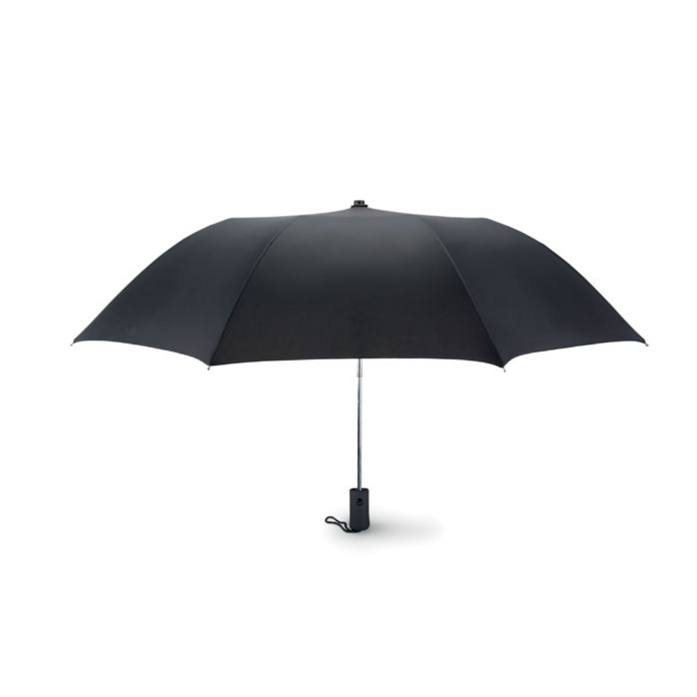 21-inch automatic open umbrella with 2 folds and a matching pouch - Walkerburn