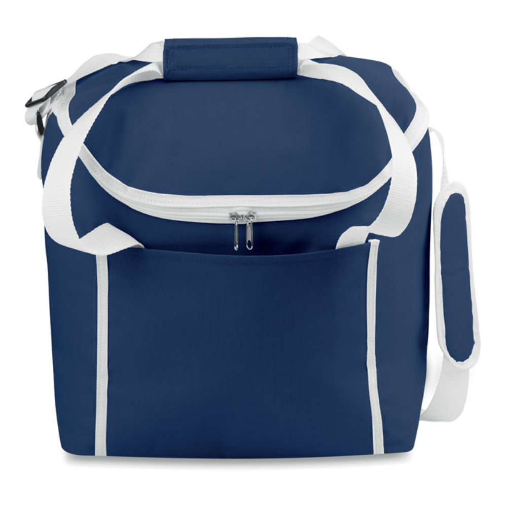 600D Polyester Insulated Cooler Bag with Side Pocket - Elham