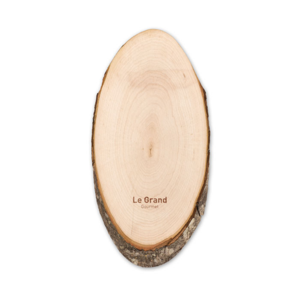 Tagliere ovale in legno di ontano - Zerbo