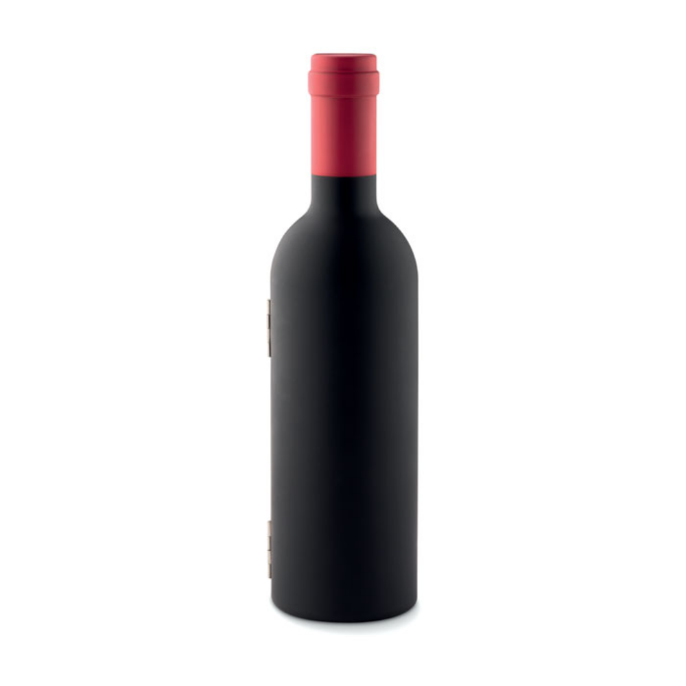 Coffret bouteille set de vin personnalisé - Rubis