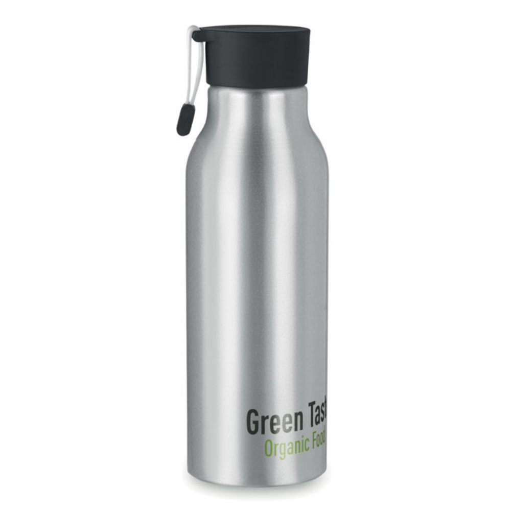 Aluminium Water Bottle with Silicone Strap - Loughborough