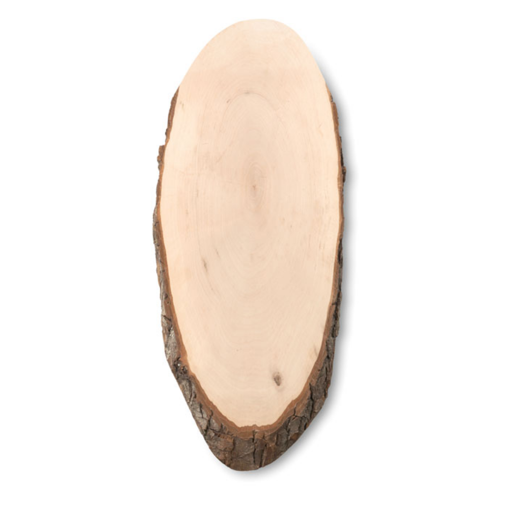 Tagliere ovale di dimensioni medie in legno di Adler - Settimo Milanese