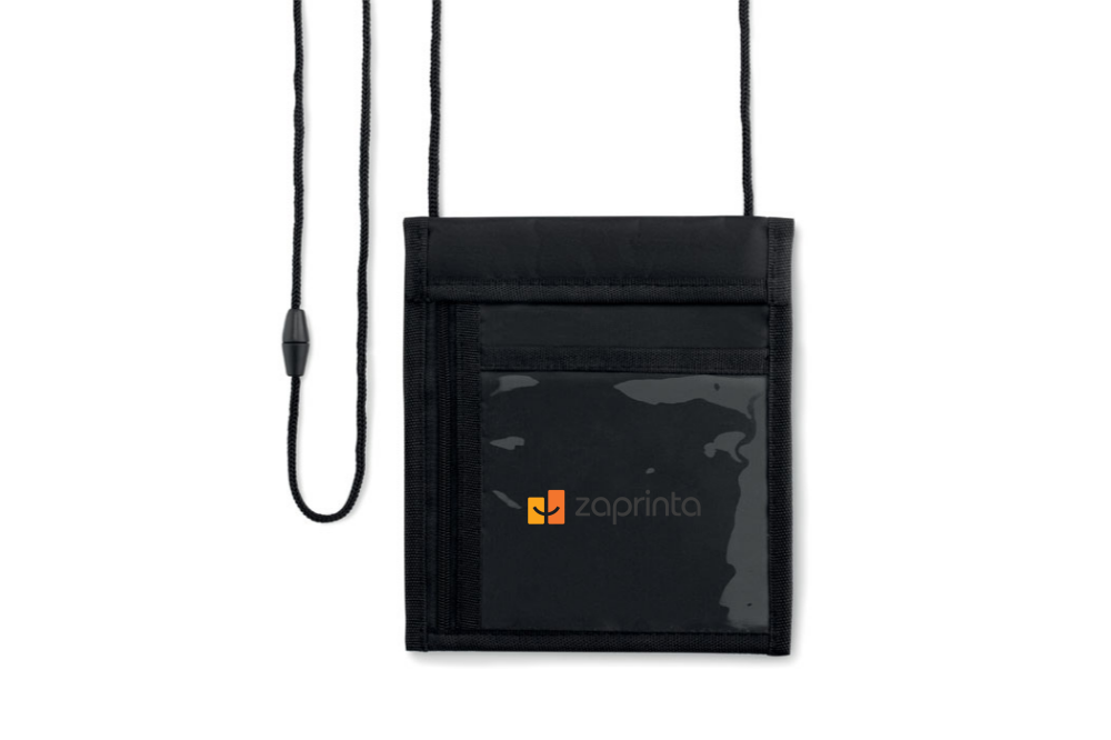 Personalisierte Brieftasche zum Umhängen aus 70D Polyester