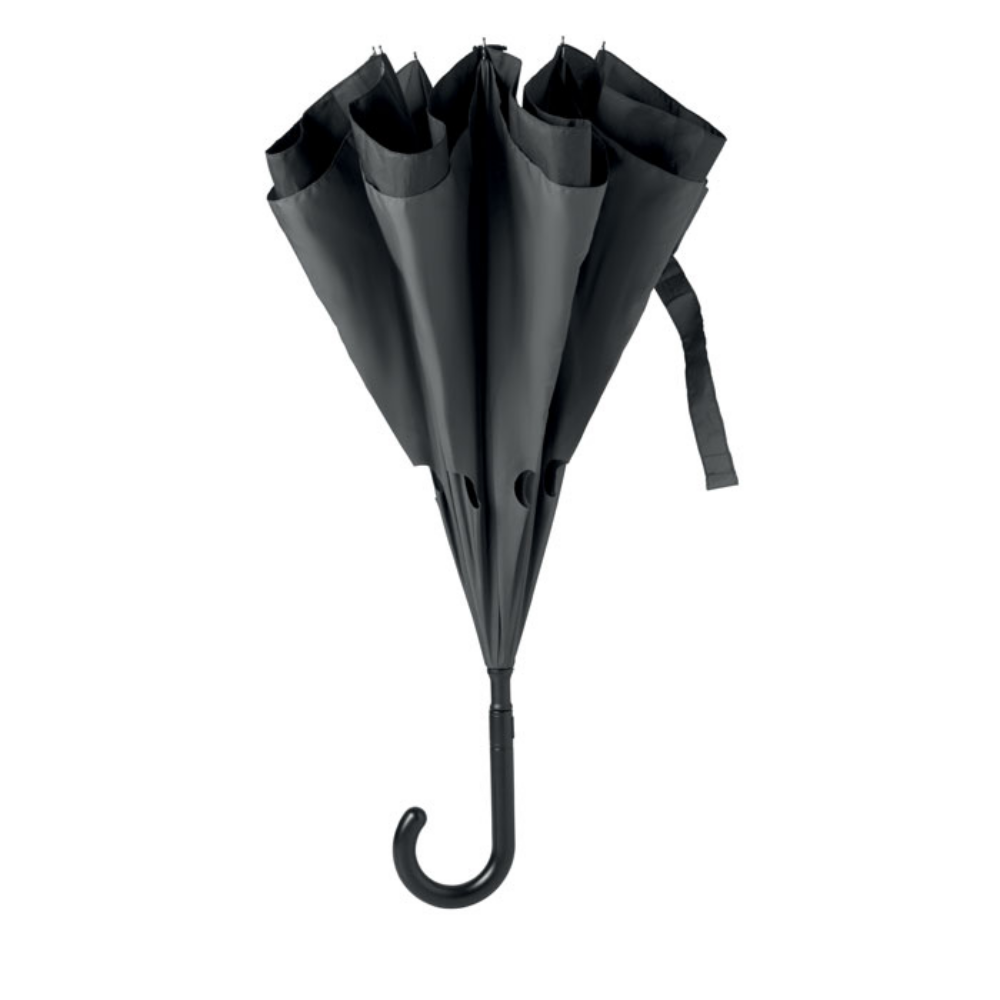 23 Inch Reversible Double Layer Fiberglass Frame Umbrella - Warbreck