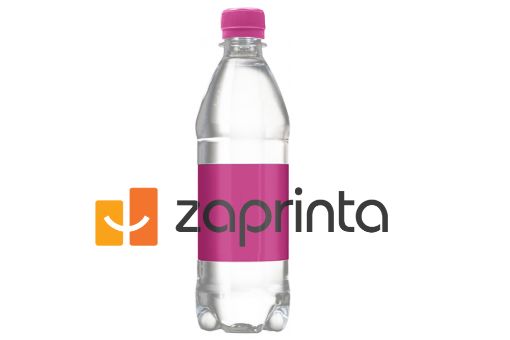 Personalisierte Mineralwasserflasche mit Schraubverschluss, 500ml 