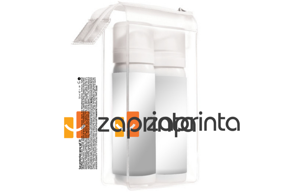 Sun Protection and Water Spray Set in Zippered Toiletbag - Cubbington