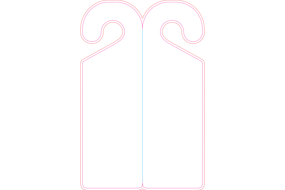 Un colgador de doble puerta que lleva un solo condón adentro, certificado por ISO04074:2015 y CE0120 - Headcorn - Lapuebla de Labarca