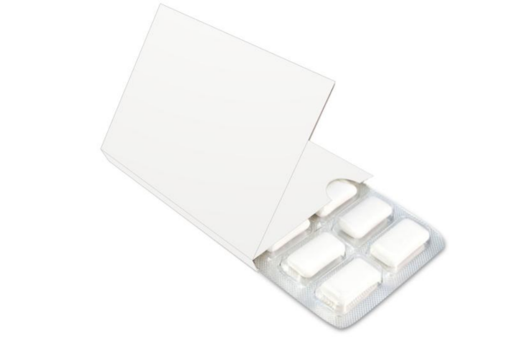Tablette de chewing gum personnalisé