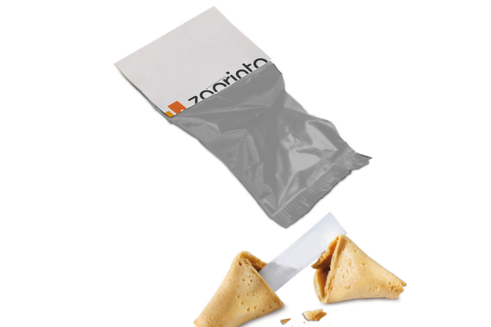Customizable Fortune Cookie in Foil - Widnes