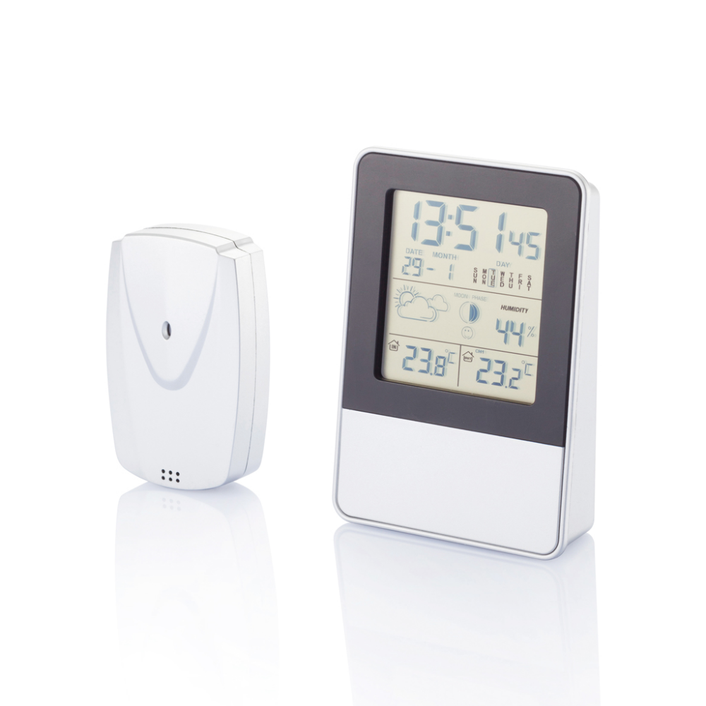 Weather Station with LCD Screen and Outdoor Sensor - Nailsworth