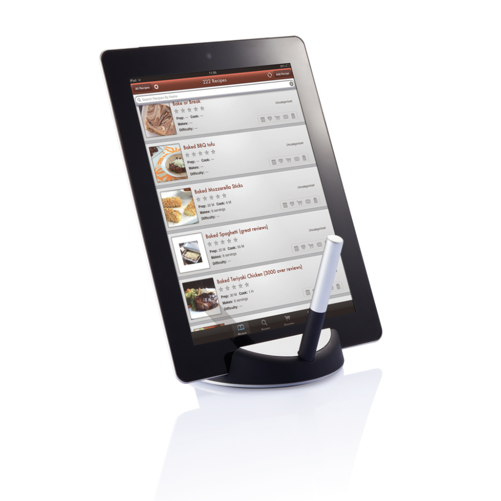 Chef Tablet Stand with Robust Stylus Pen - Earl Shilton