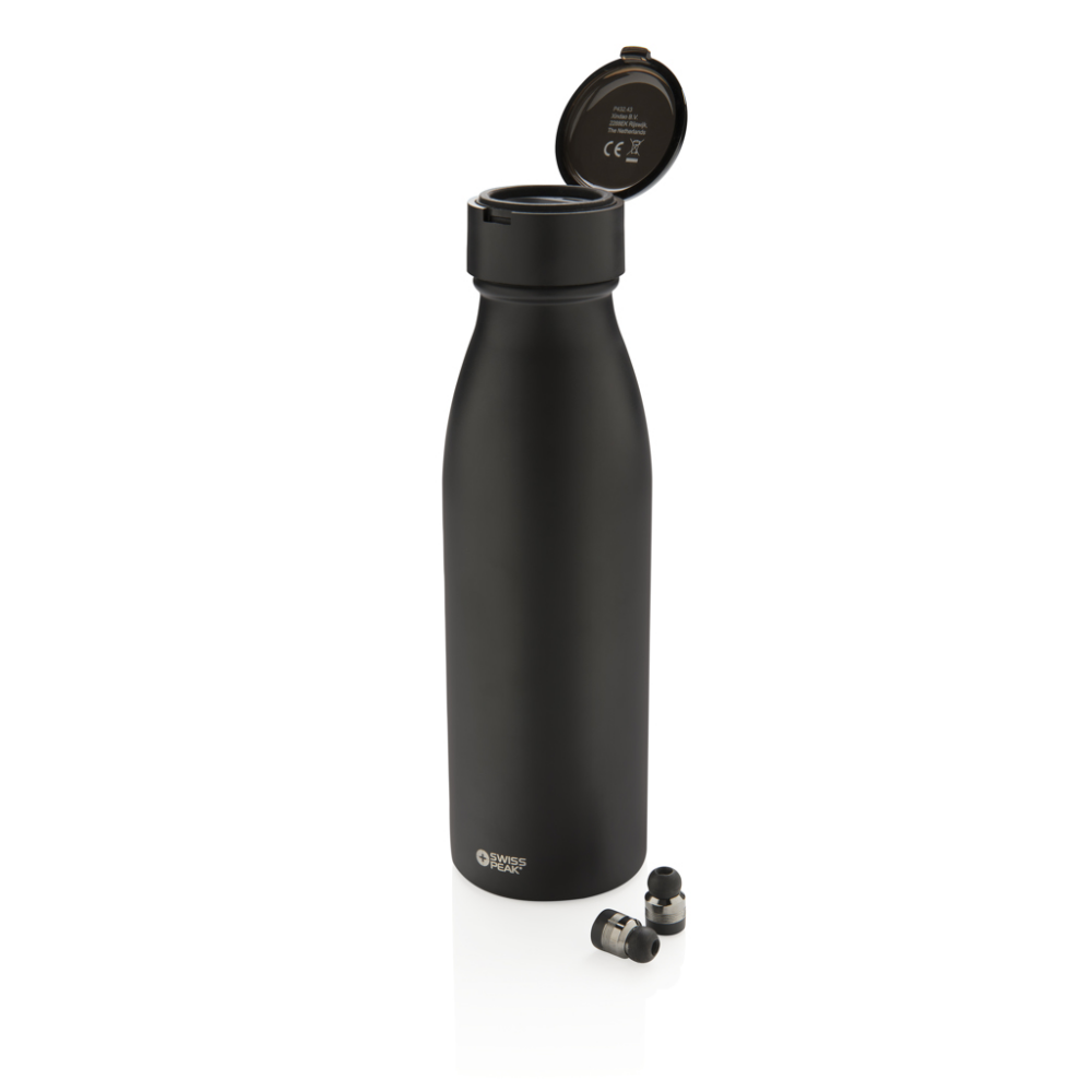 Leak-proof vacuum insulated bottle with wireless headphones - Allington - Fowey