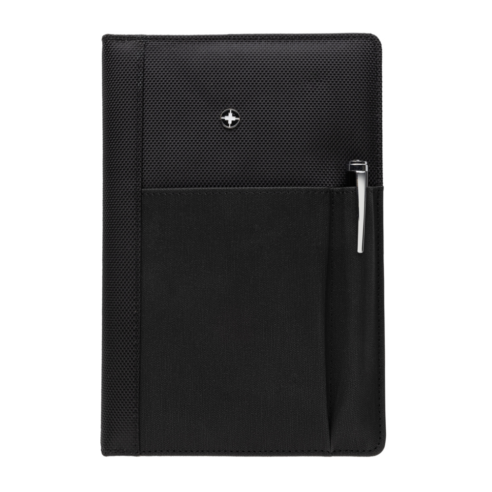 Executive Polyester Notebook Cover with Pen - Little Chart