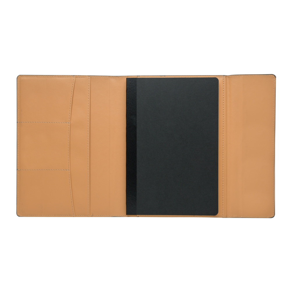 Magnetic Closure A5 Notebook Cover with Card Sleeves - Badbury
