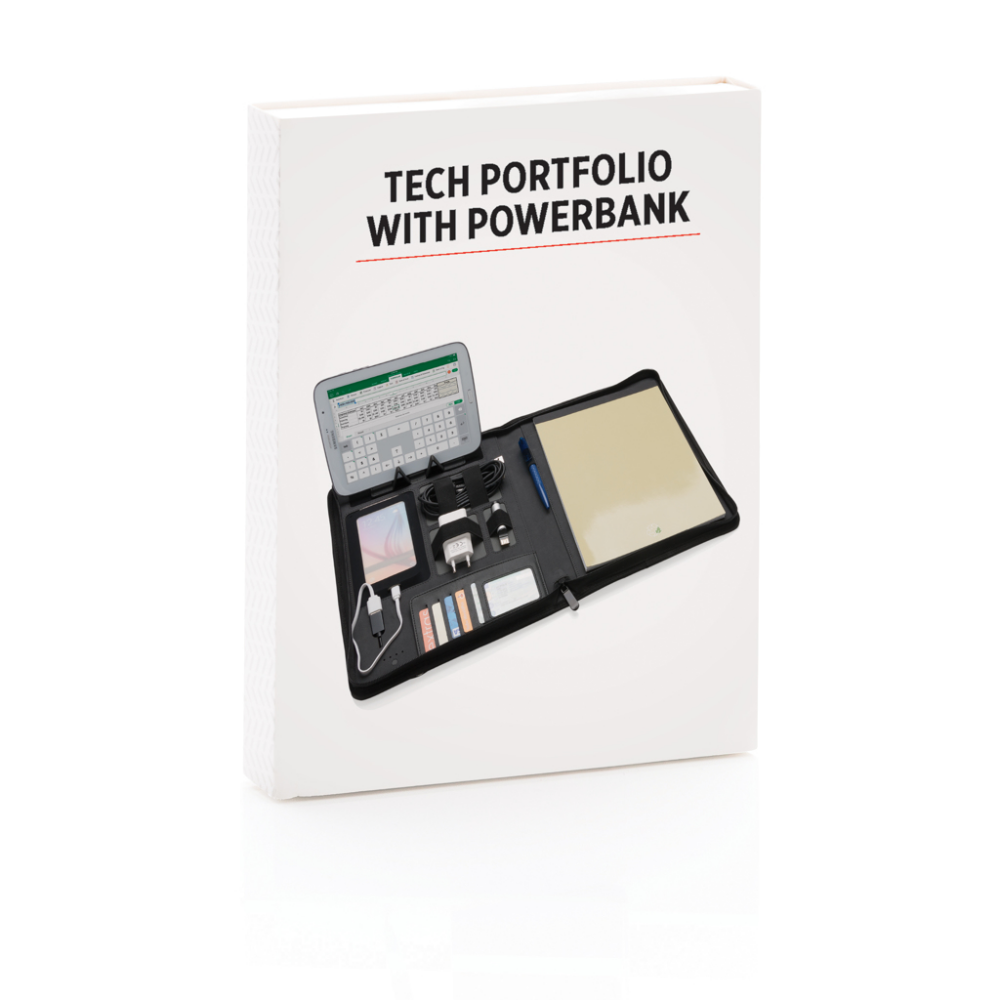 Tech Portfolio with 4000mAh Powerbank - Sevenoaks