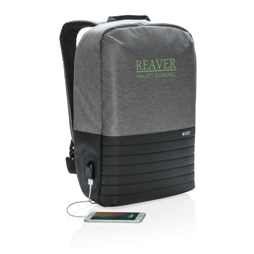 Anti-Theft Laptop Backpack with USB Charging Port - Criccieth