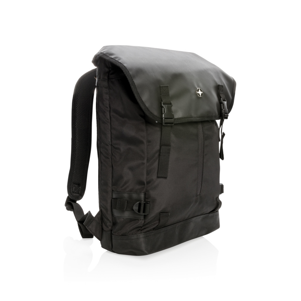 Flapover Laptop Backpack - Quainton