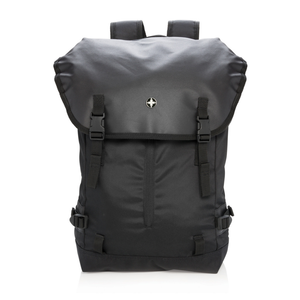 Flapover Laptop Backpack - Quainton