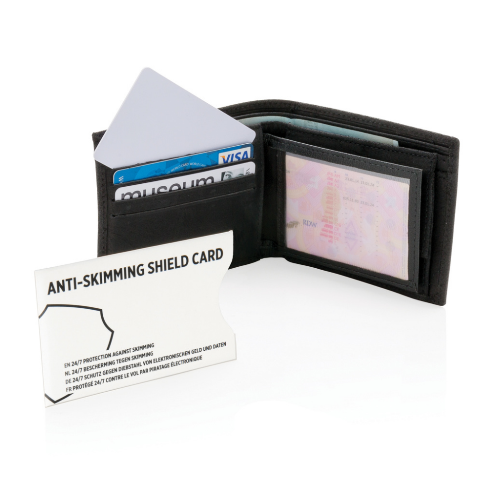 Portafoglio con Schermatura RFID - Torre di Palme