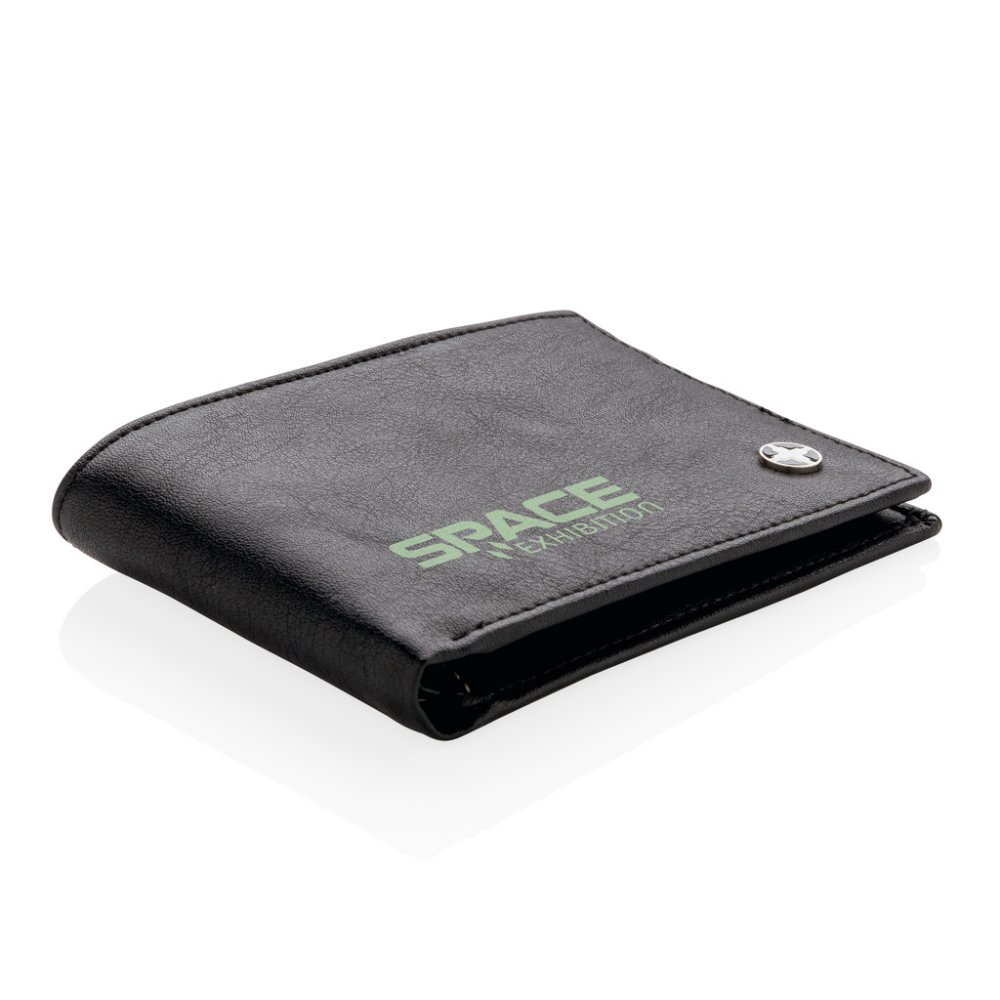 Billetera Bi-fold Premium de cuero PU con Protección Anti-Skim - Lucena de Jalón