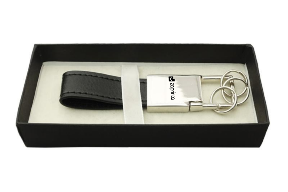 Leather Metal Key Rings - Towton