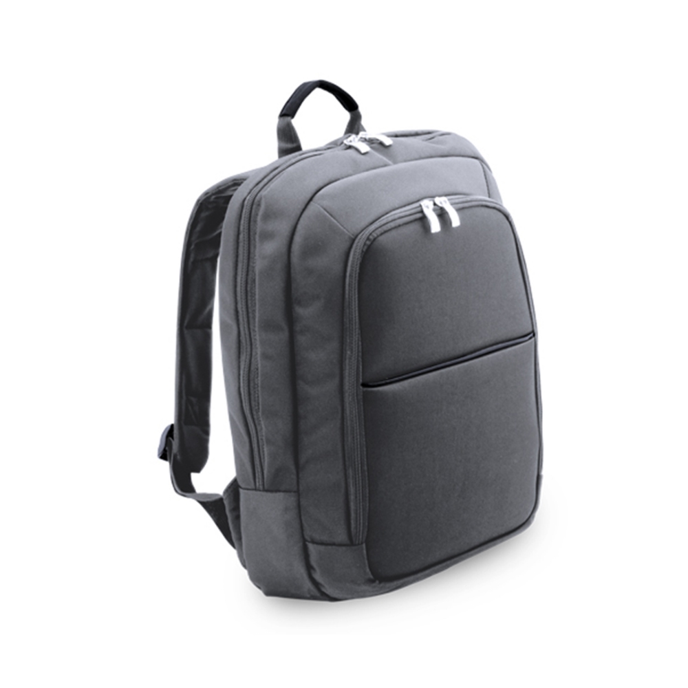 Personalisierter Rucksack mit Reißverschlussfach und Laptopfach - Dallas