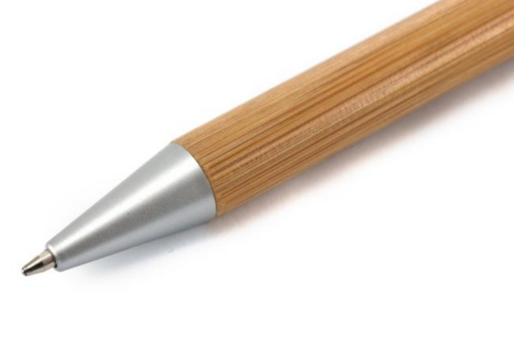 Kugelschreiber bedrucken ökologisch Bambus - Otsu