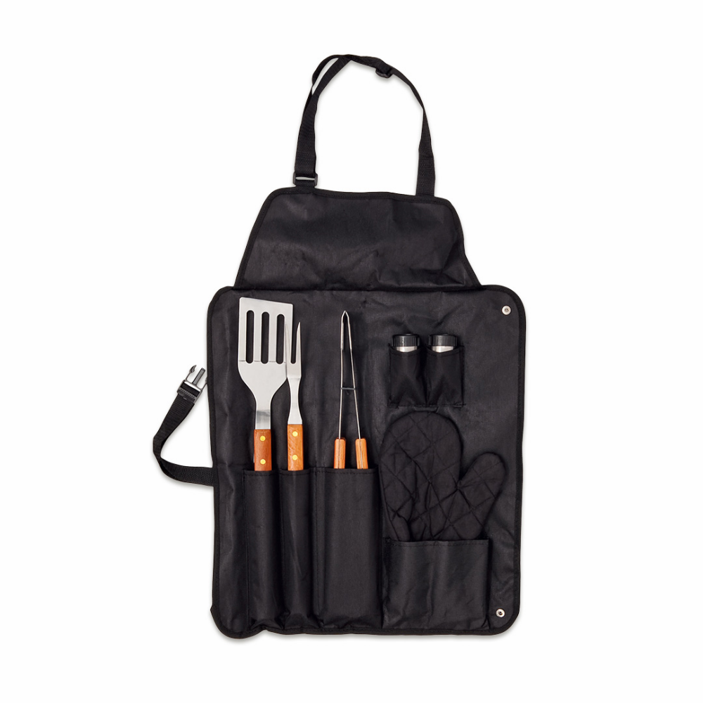 7-Piece Barbecue Accessory Set with Carrying Case - Driffield