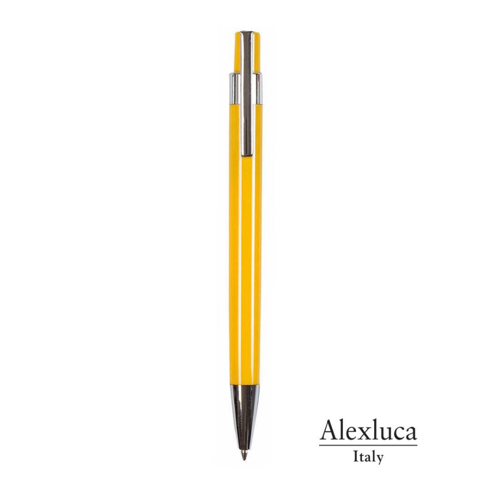 Alexluca Two-Tone Ballpoint Pen with Push-Button Mechanism - Pilton