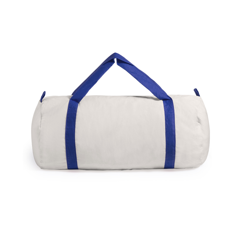100% Cotton Shoulder Bag with Zipper Closure - Oakthorpe