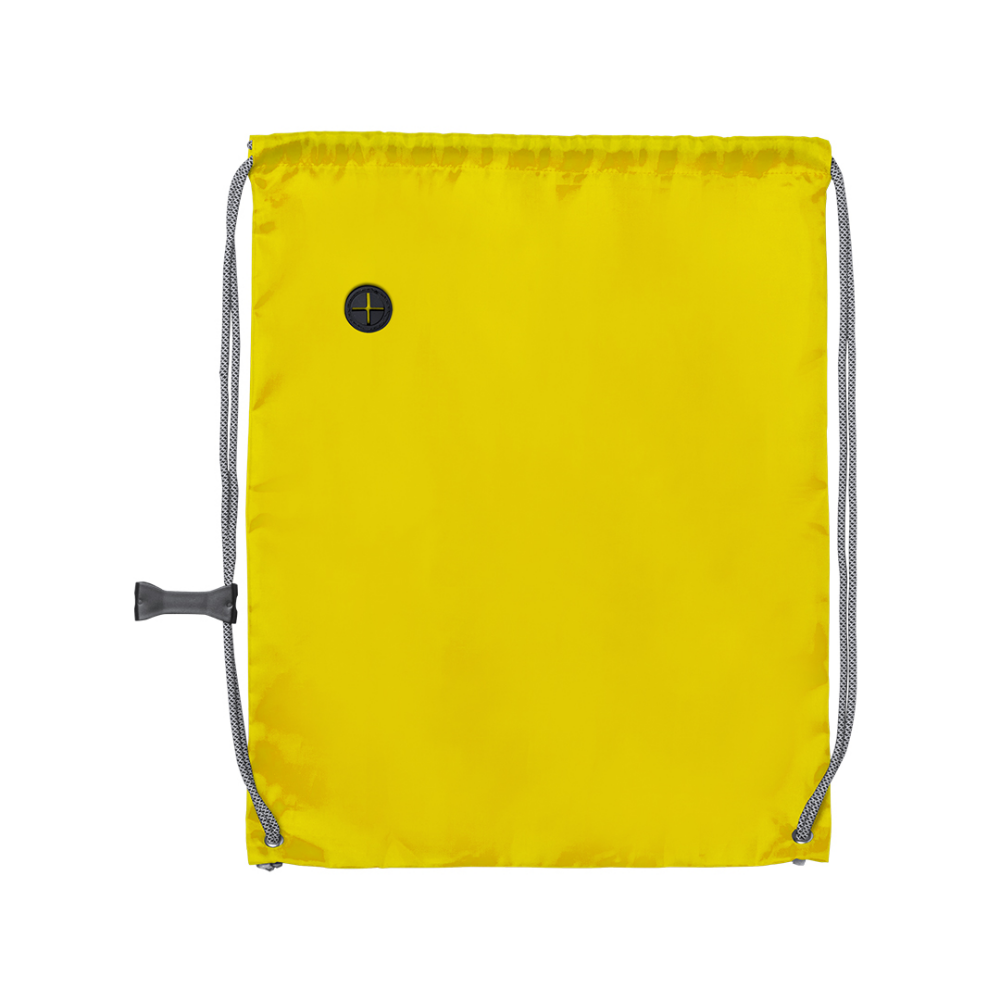 Brightly colored drawstring backpack made of 190T polyester - Rattray