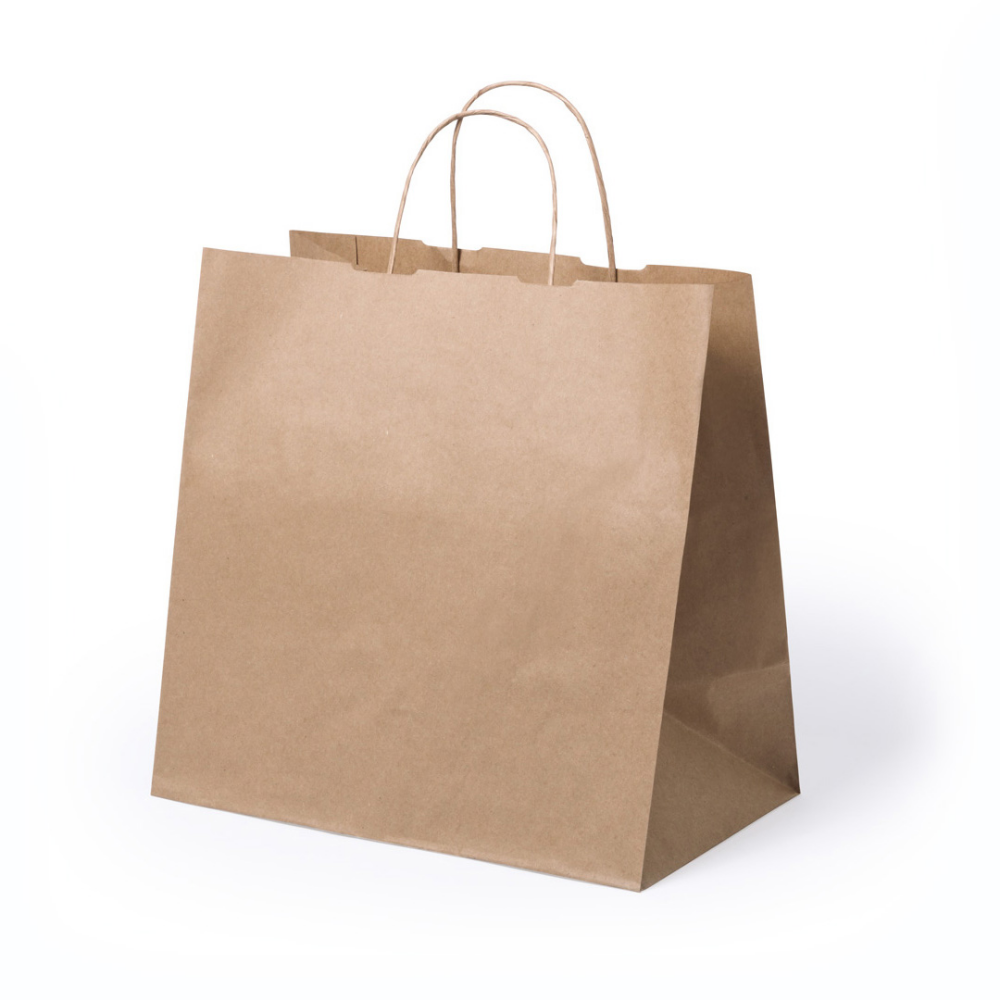 Reinforced Short Handle Paper Bag - Tarrant Rushton